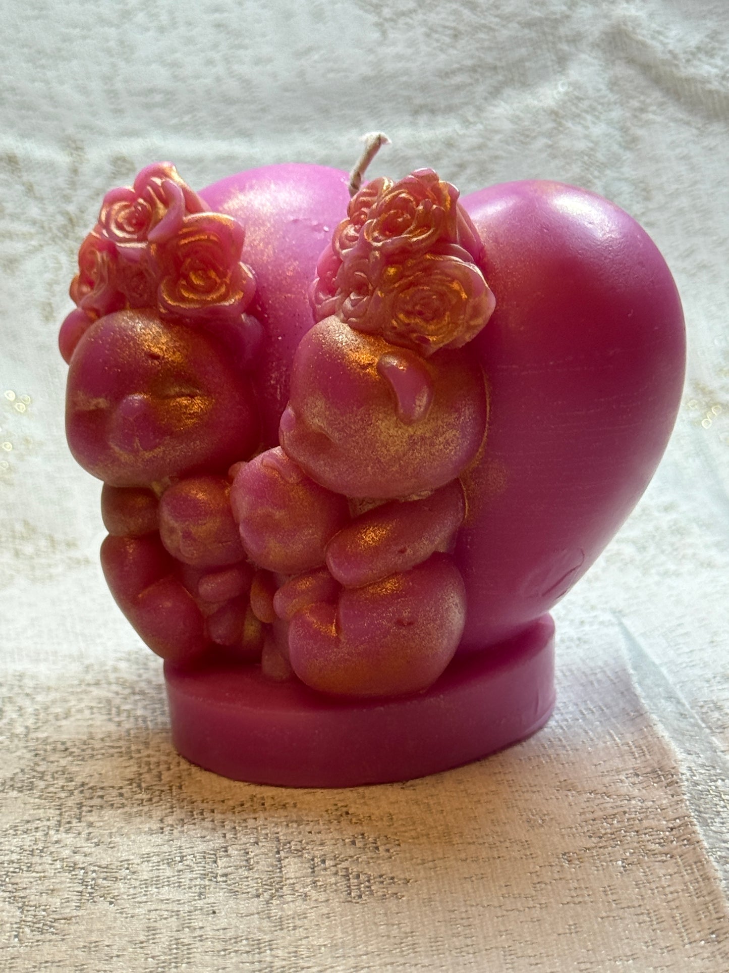 Teddy Bear Candle — Valentine’s Edition