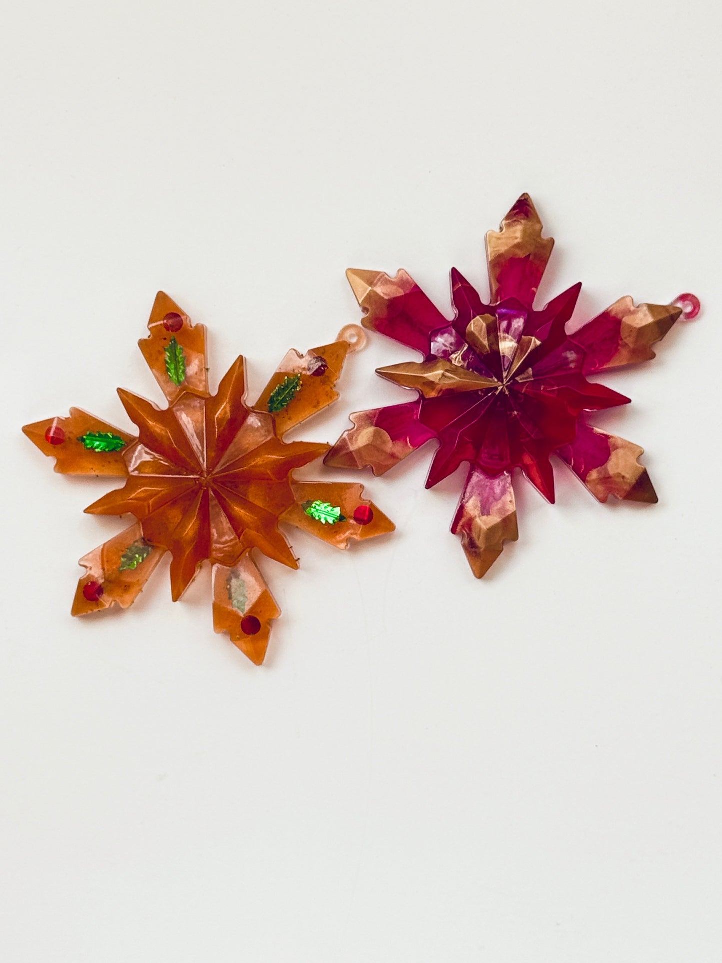 ⨠Christmas Resin Ornament Set (3 pcs) â¨