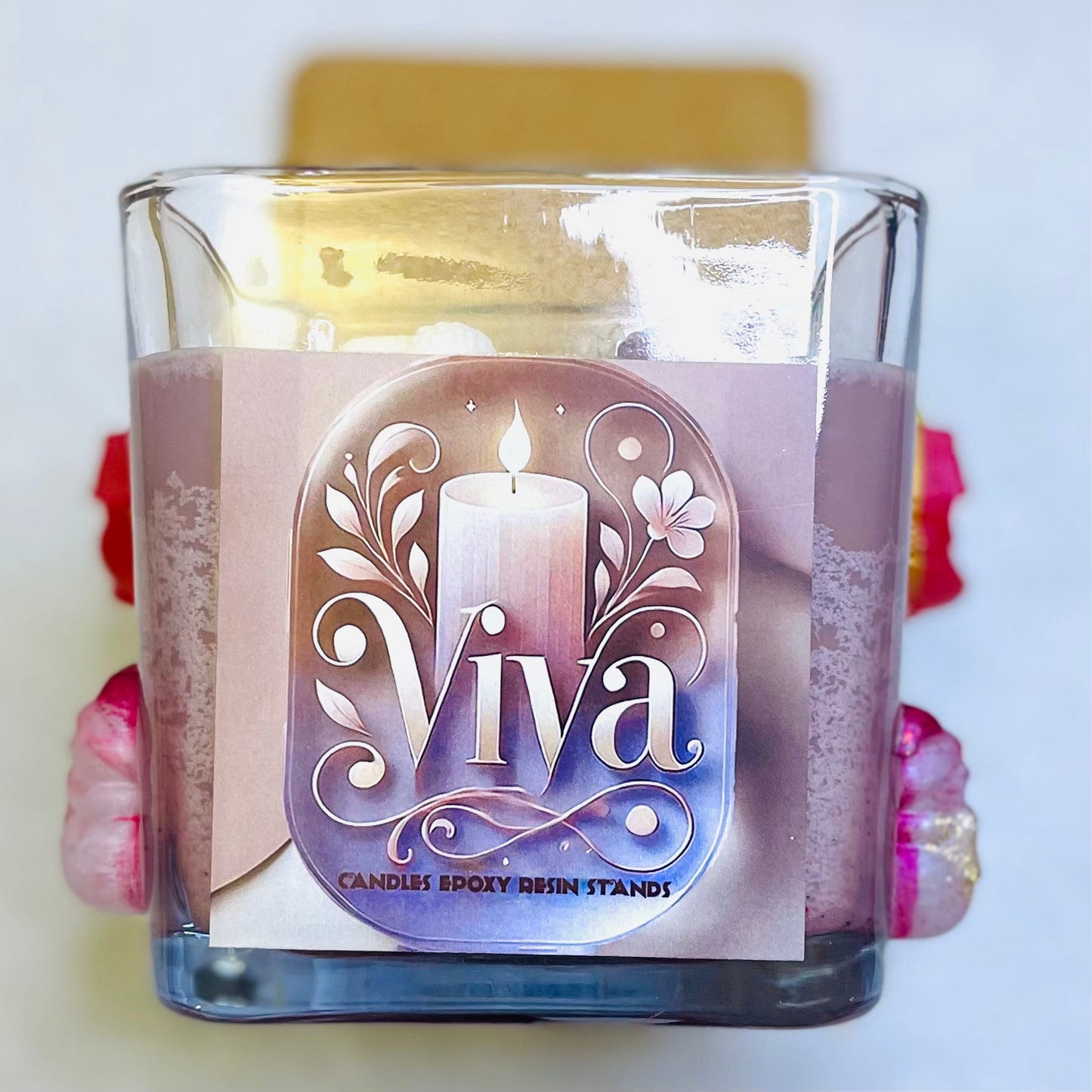 Decorative Christmas Jar Candle | Handmade Holiday Candle 2025