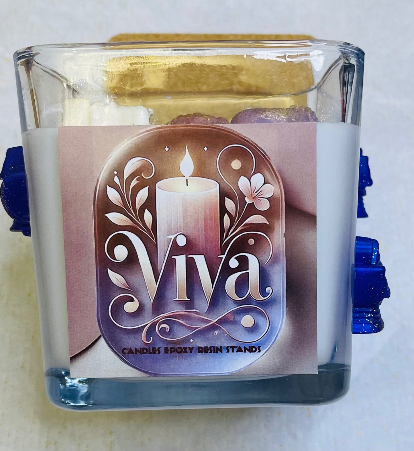 Decorative Christmas Jar Candle | Handmade Holiday Candle 2025