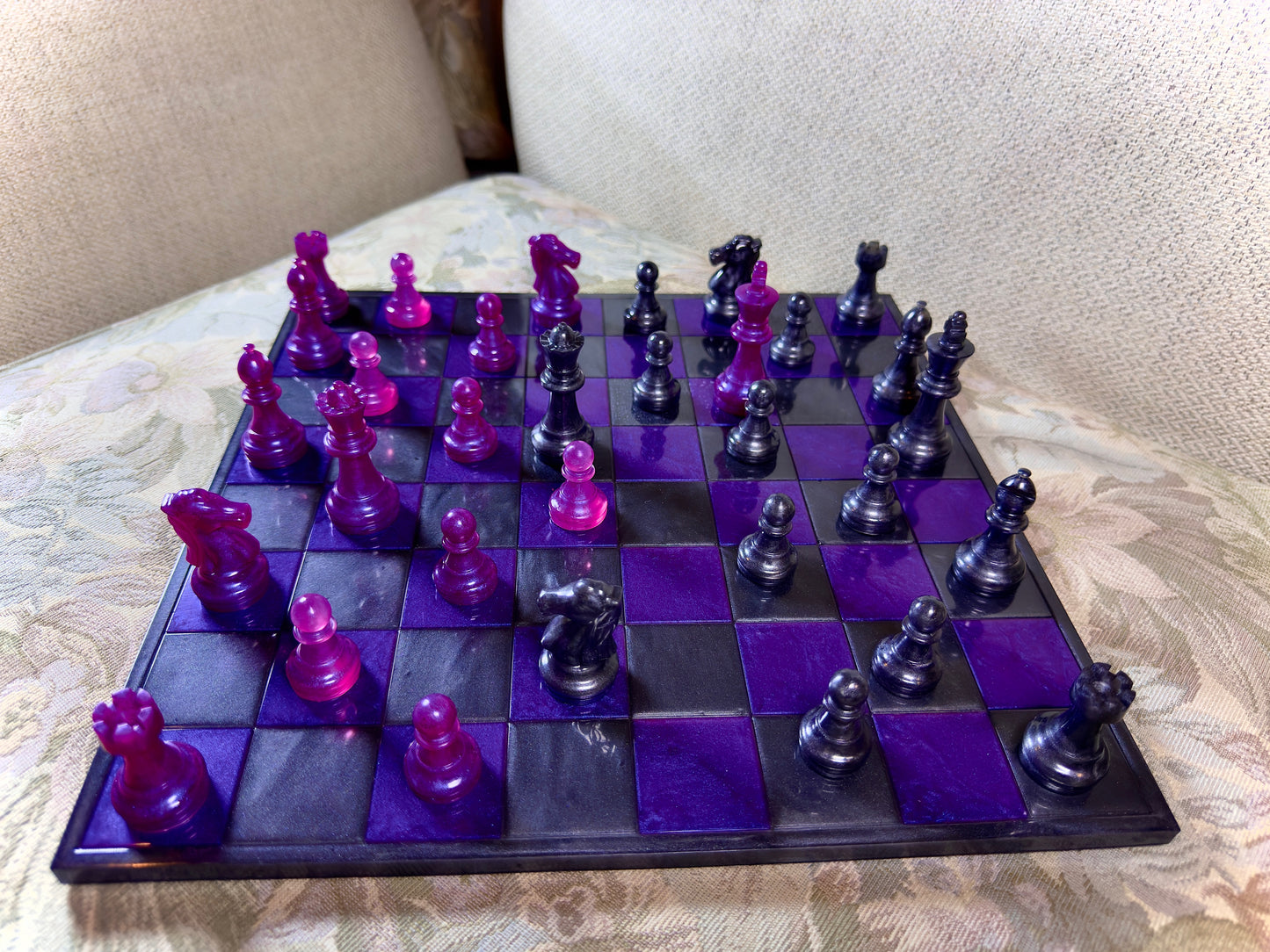 Black & Purple