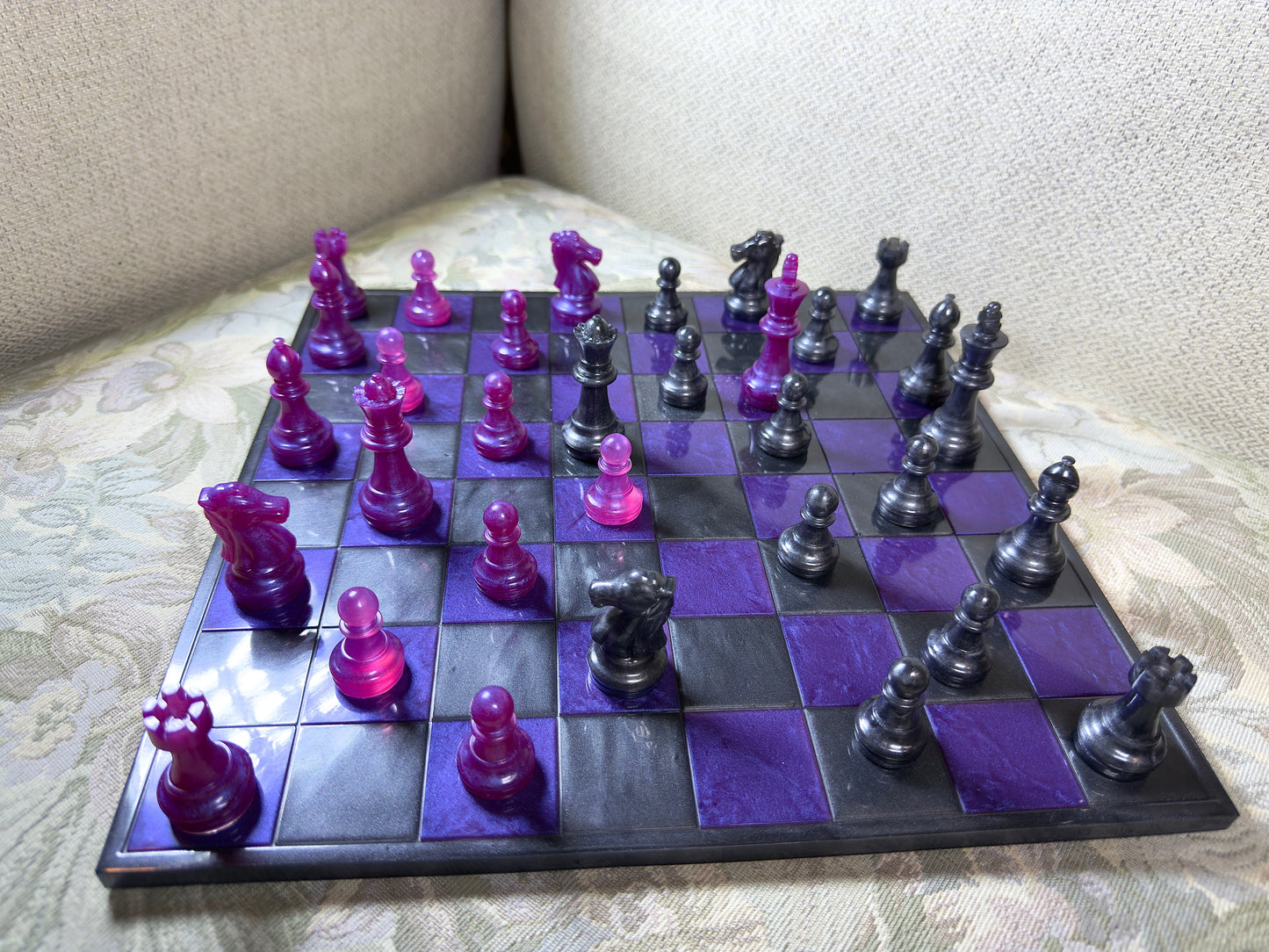 Black & Purple