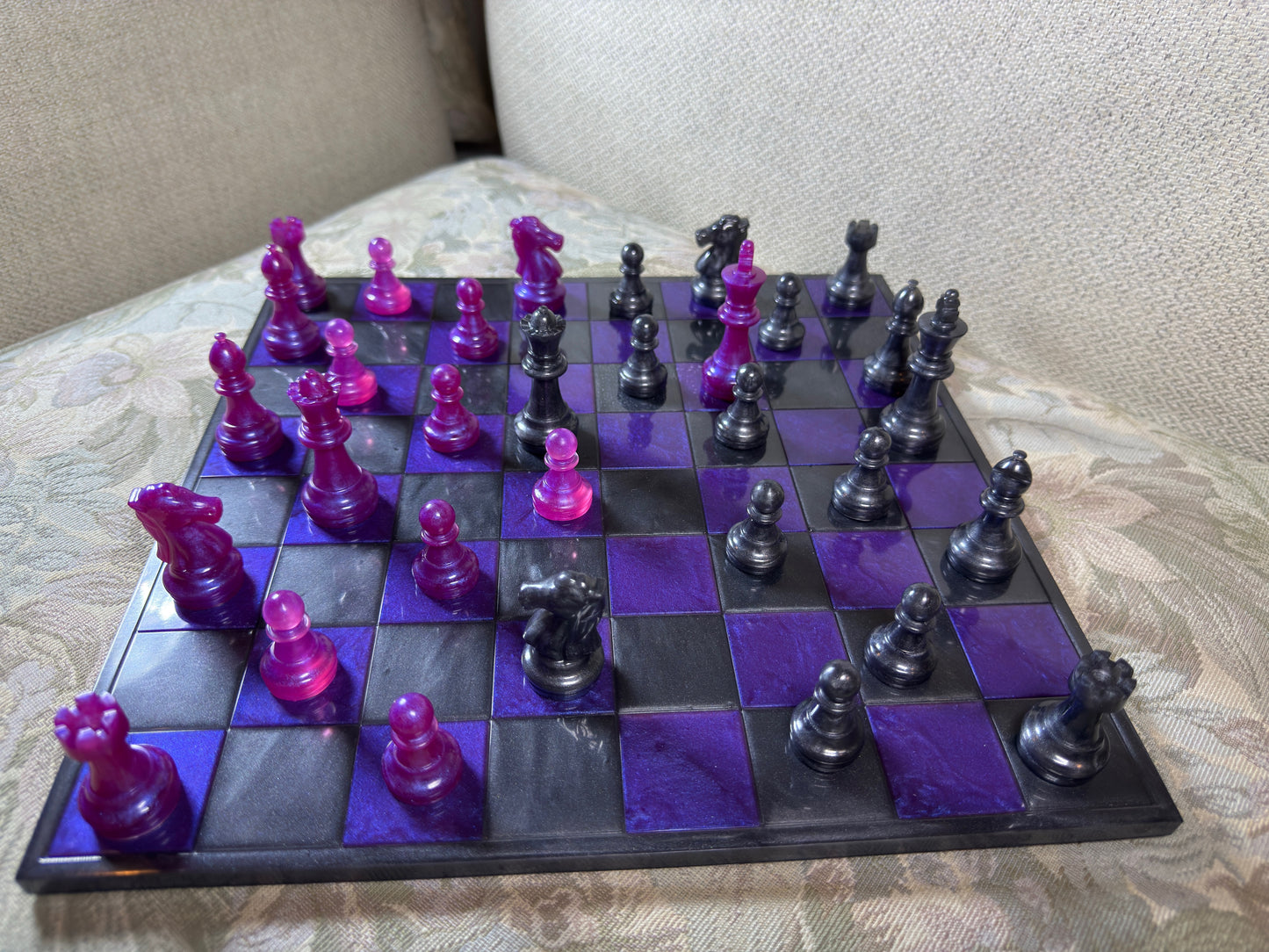 Black & Purple