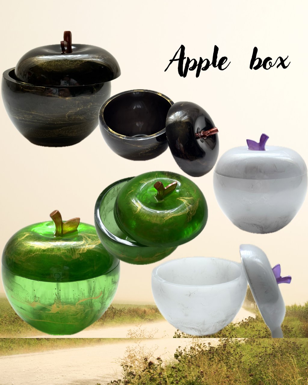 šāØ Apple-Shaped Jewelry Boxes ā Where Elegance Meets Whimsy! āØš