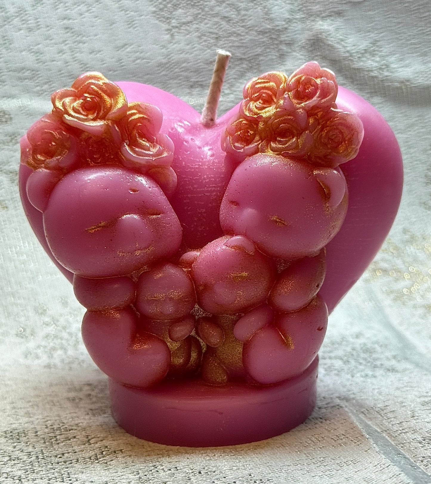 Teddy Bear Candle — Valentine’s Edition