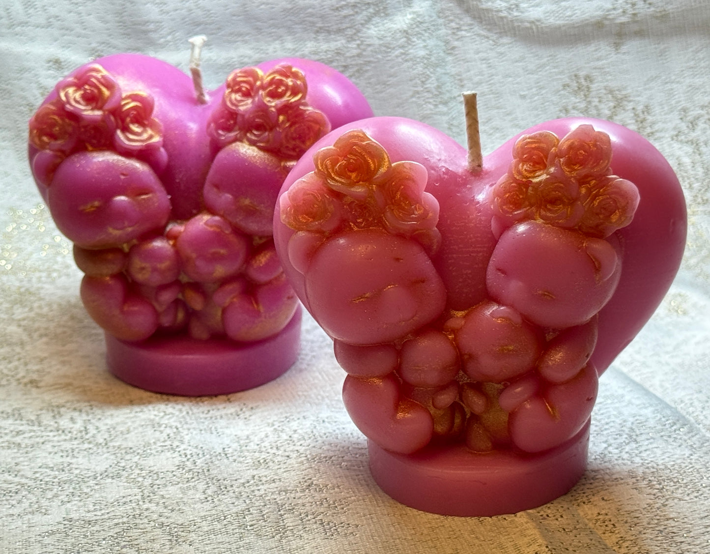 Teddy Bear Candle — Valentine’s Edition