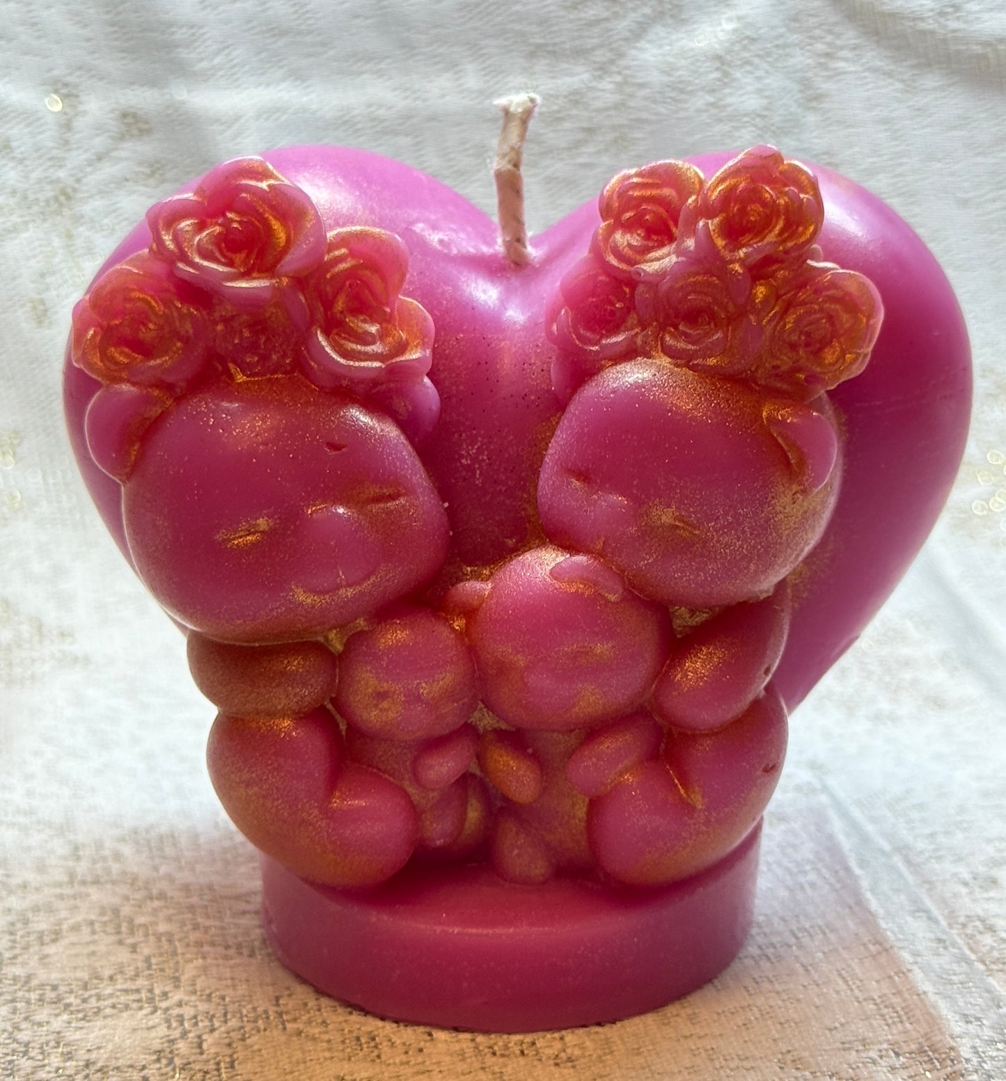 Teddy Bear Candle — Valentine’s Edition