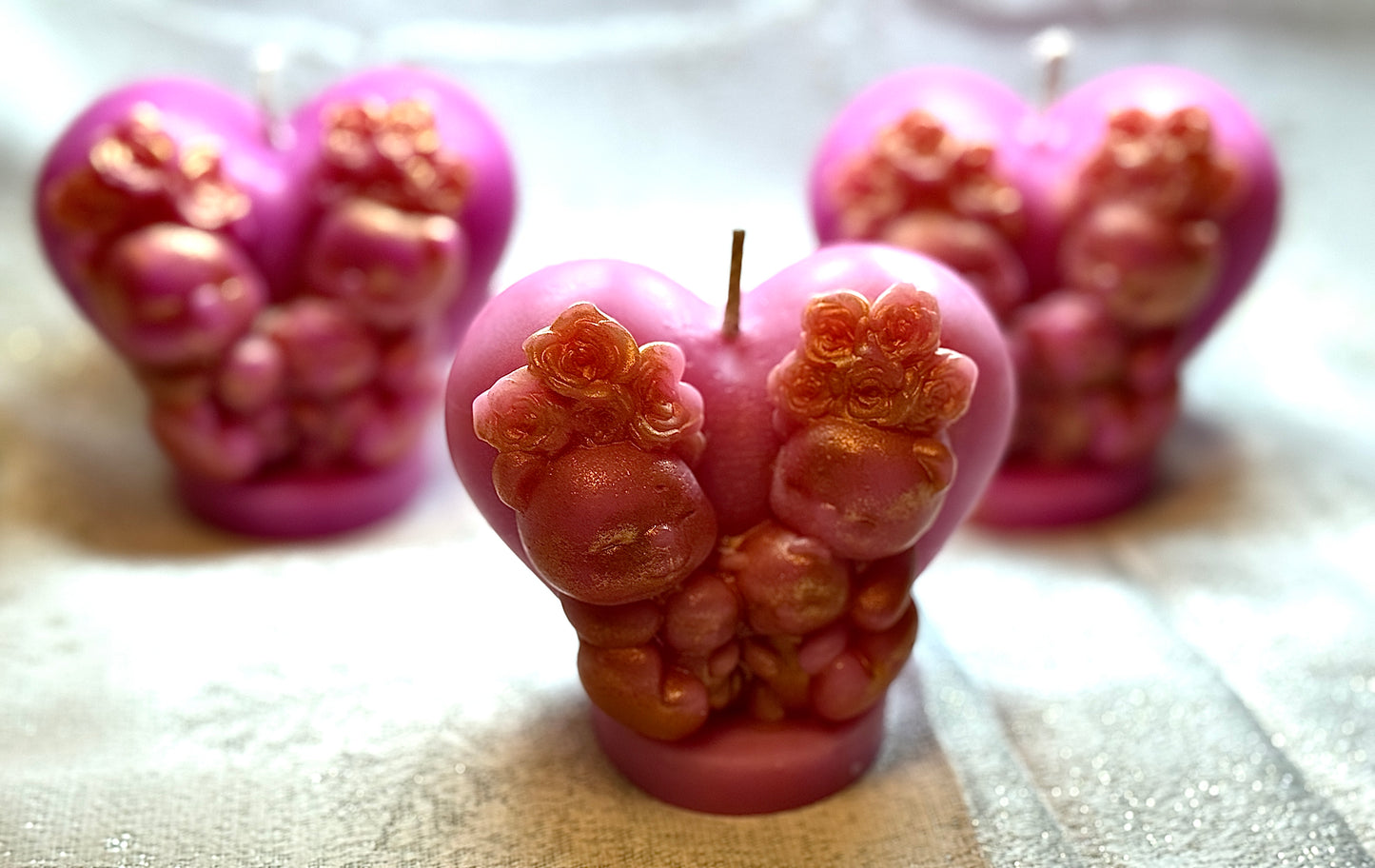 Teddy Bear Candle — Valentine’s Edition