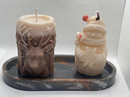 Holiday Candle Set 2 “Winter Fairy Tale”