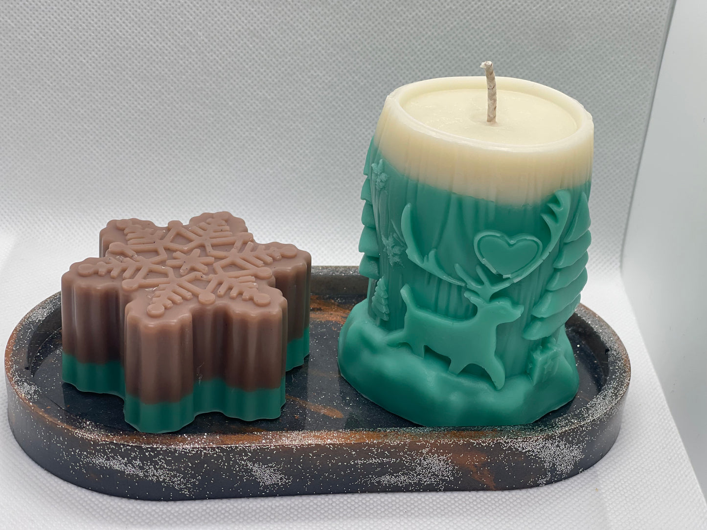 Holiday Candle Set 1 "Winter Fairy Tale"