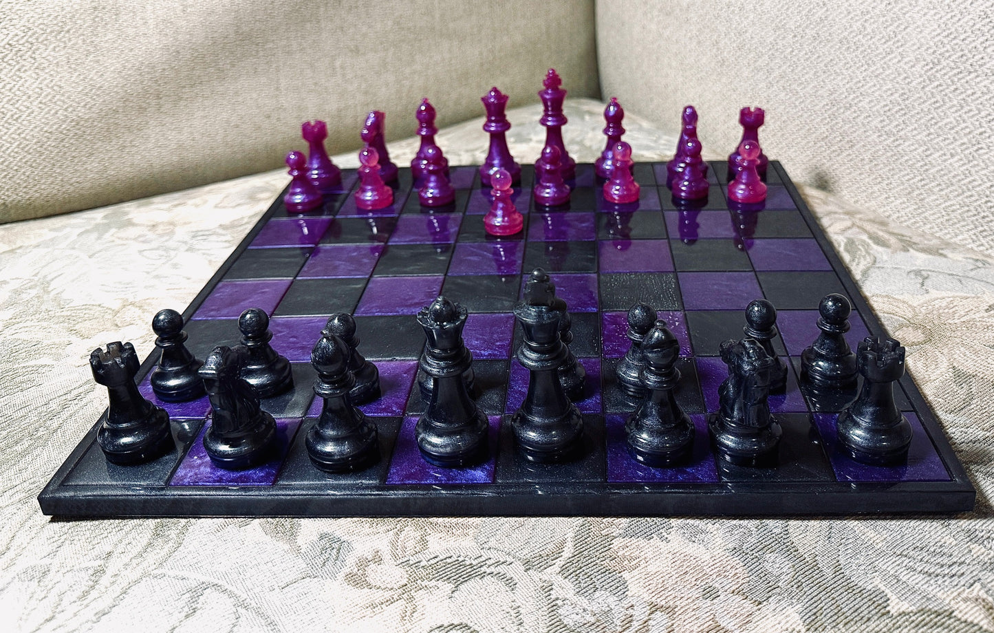 Black & Purple