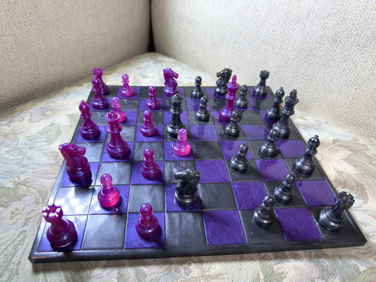 Black & Purple