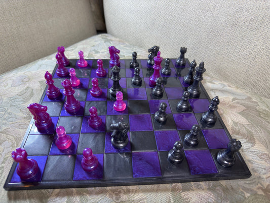 Black & Purple